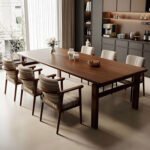 Six-Seater Dinning Table With Chairs